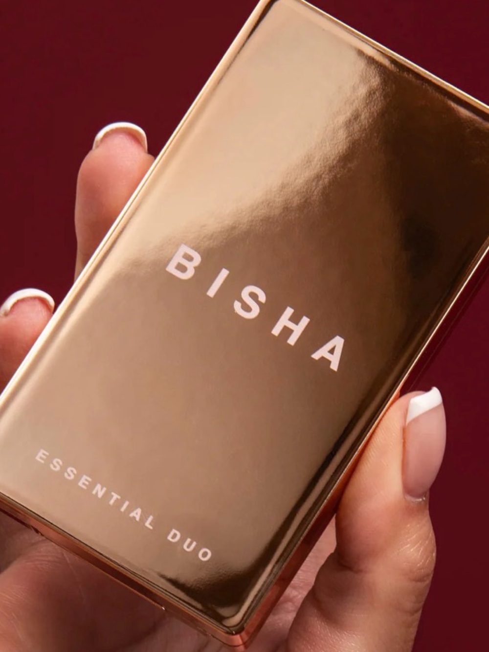 Bisha Dubai Colorway Essential Duo Crème and Powder Blush Pink Duo NIB